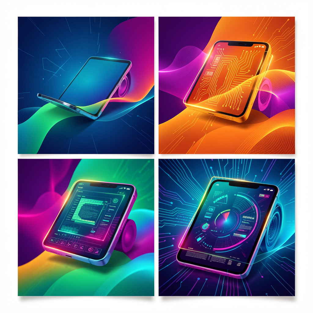 Professional banner and poster samples displaying vibrant colors and sharp details